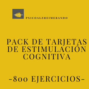 Pack: 800 ejercicios de estimulación cognitiva